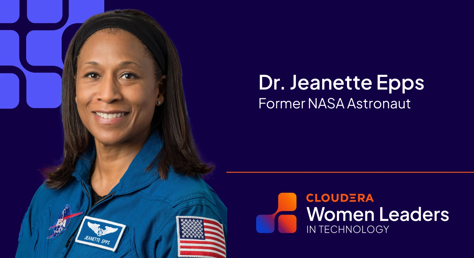 Erfahren Sie mehr von Dr. Jeanette Epps, ehemalige NASA-Astronautin.