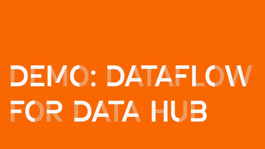 Video zu DataFlow für den Data Hub