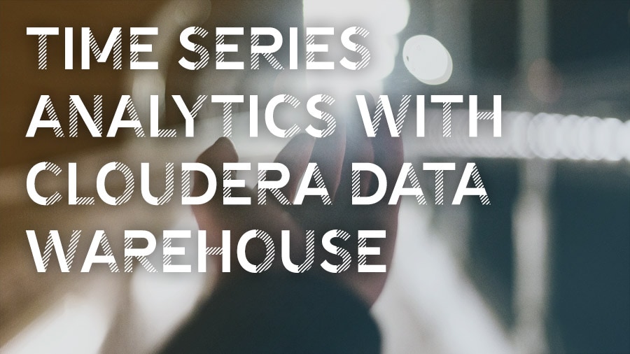 Zeitreihenanalysen mit dem Cloudera Data Warehouse