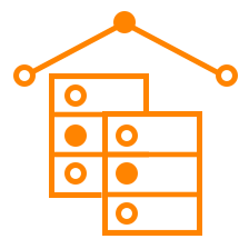 Symbol für Data Lakehouse