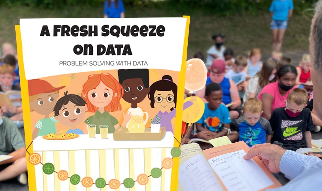 „A Fresh Squeeze on Data“ – ein Kinderbuch, das von Kindern gelesen wird