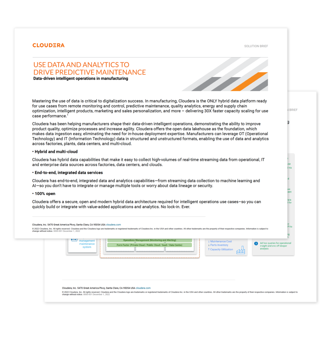 Lösungsprofil: Referenzarchitektur – Vorausschauende Wartung